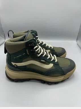 New Vans Crestline Waterproof MTE 'Green Black
